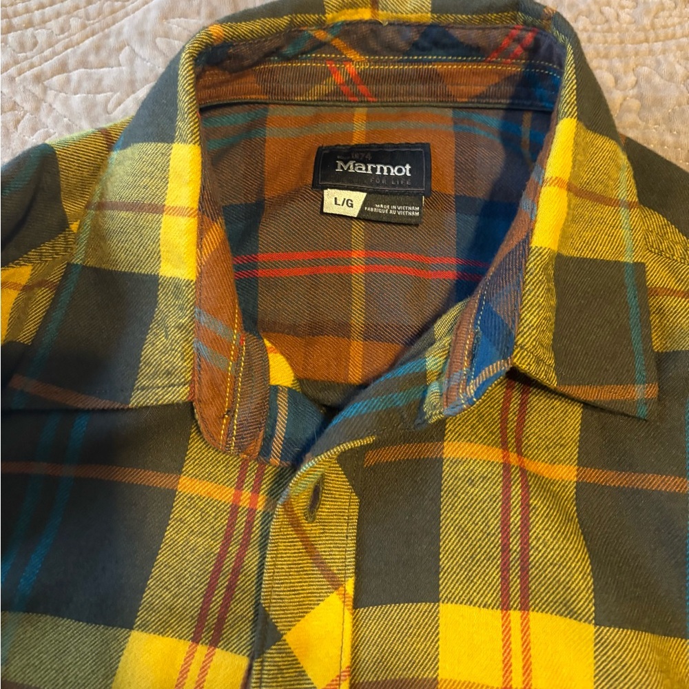 Marmot Multicolor Plaid Shirt